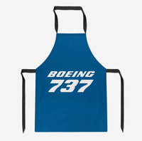 Thumbnail for Boeing 737 & Text Designed Kitchen Aprons