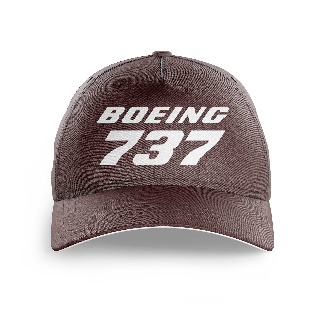 Boeing 737 & Text Printed Hats