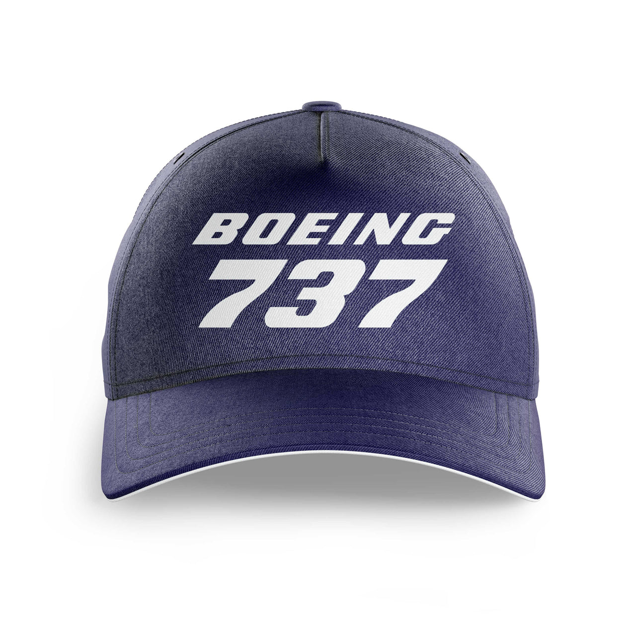 Boeing 737 & Text Printed Hats