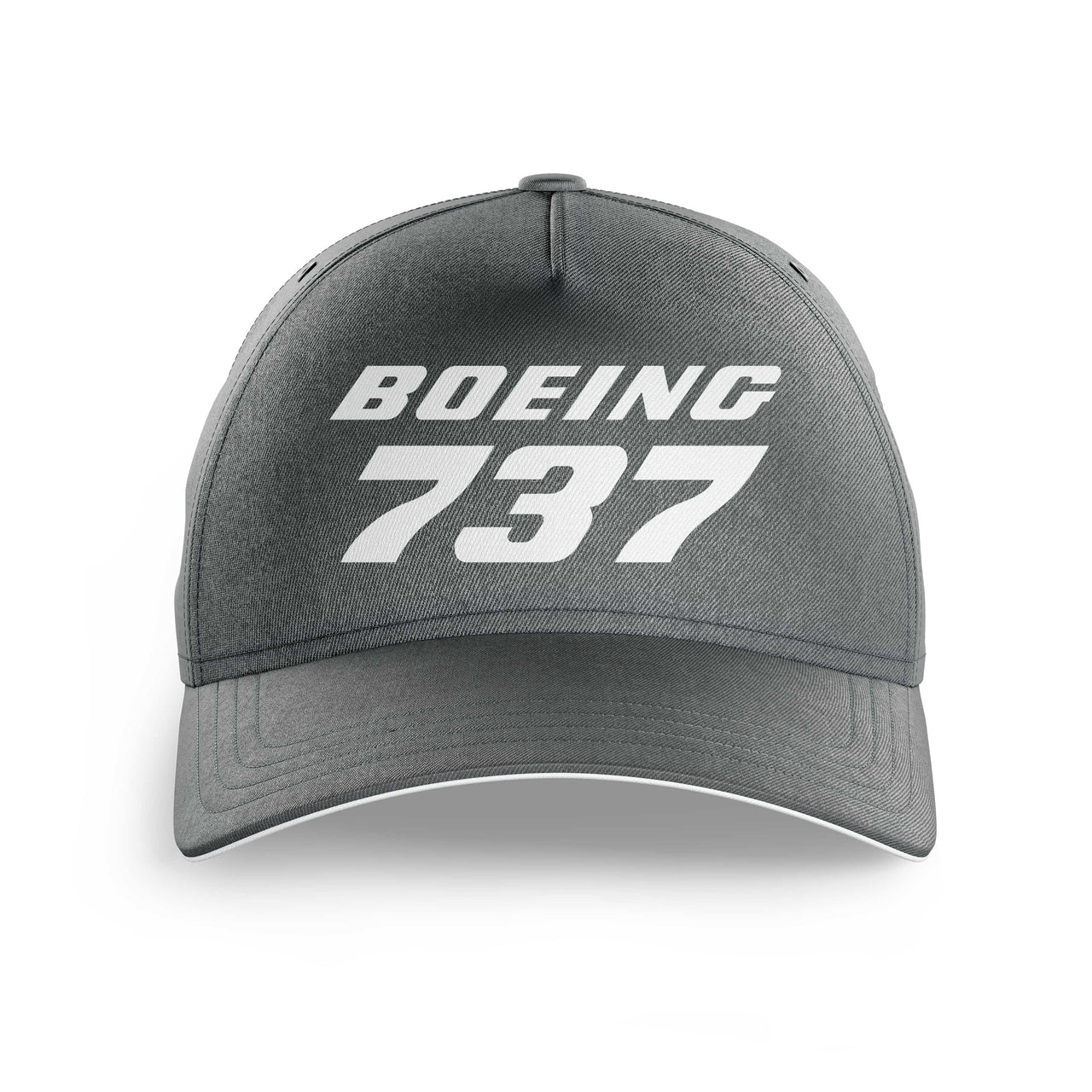 Boeing 737 & Text Printed Hats