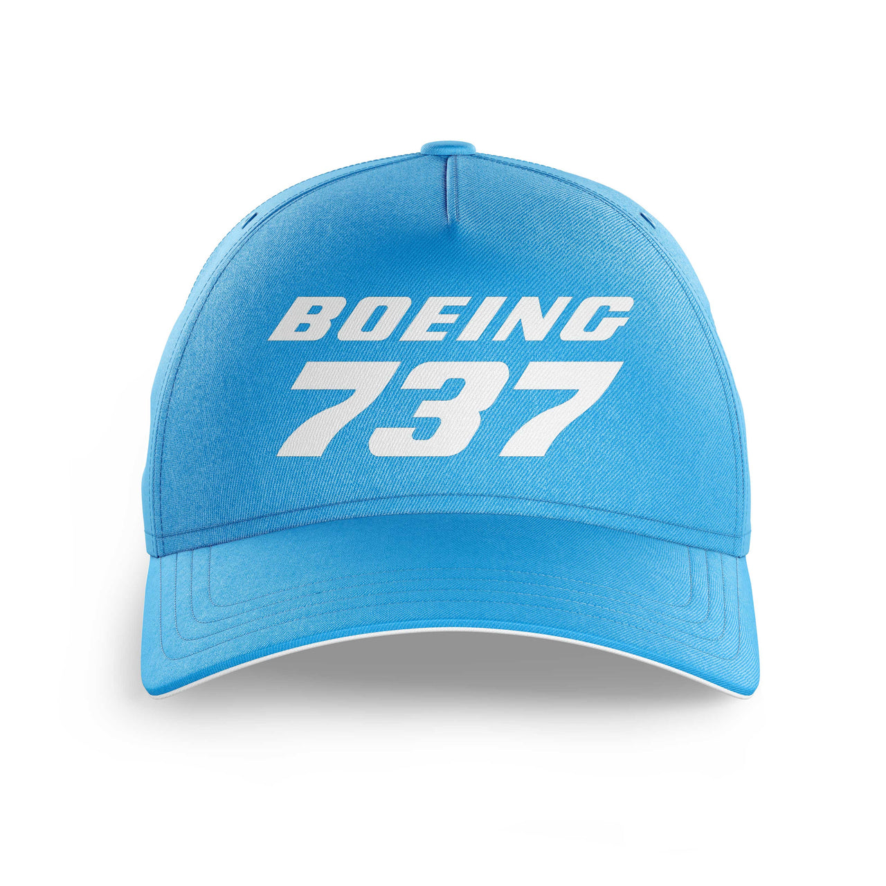 Boeing 737 & Text Printed Hats