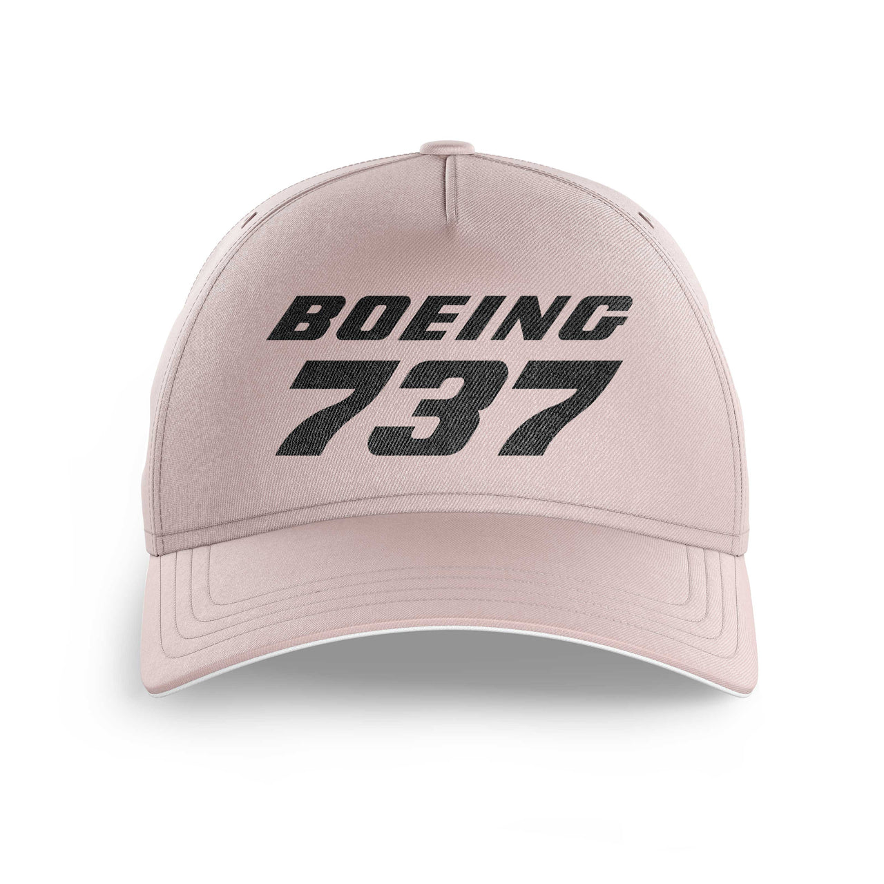 Boeing 737 & Text Printed Hats