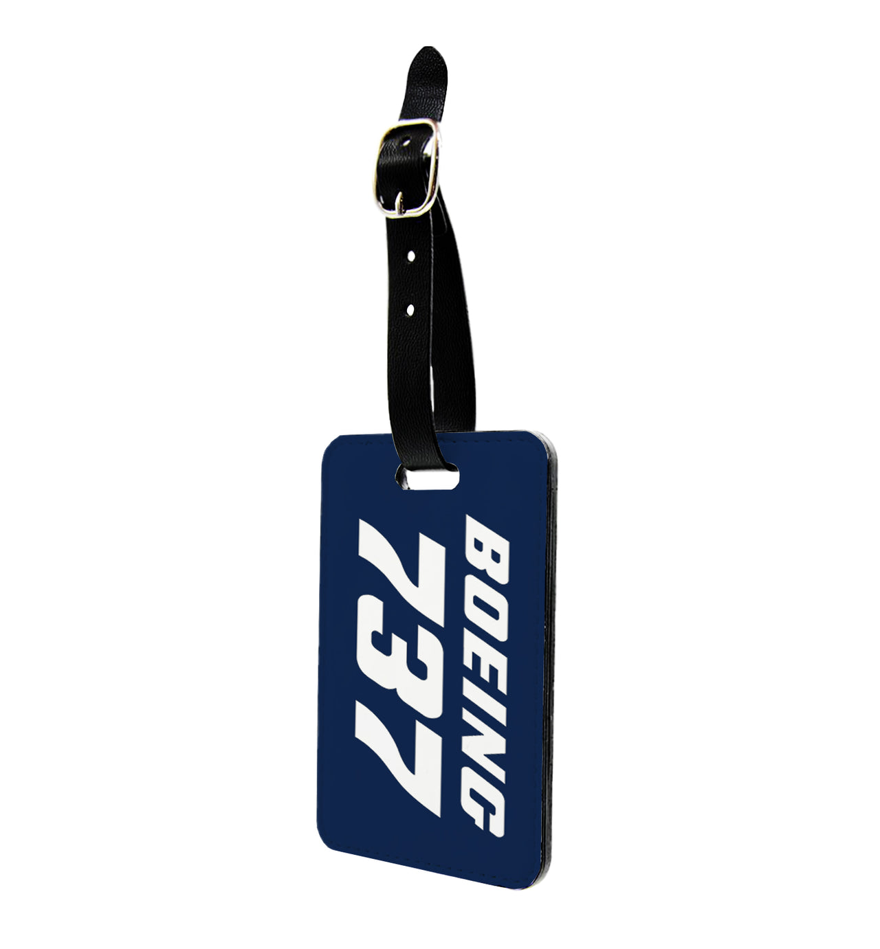 Boeing 737 & Text Designed Luggage Tag