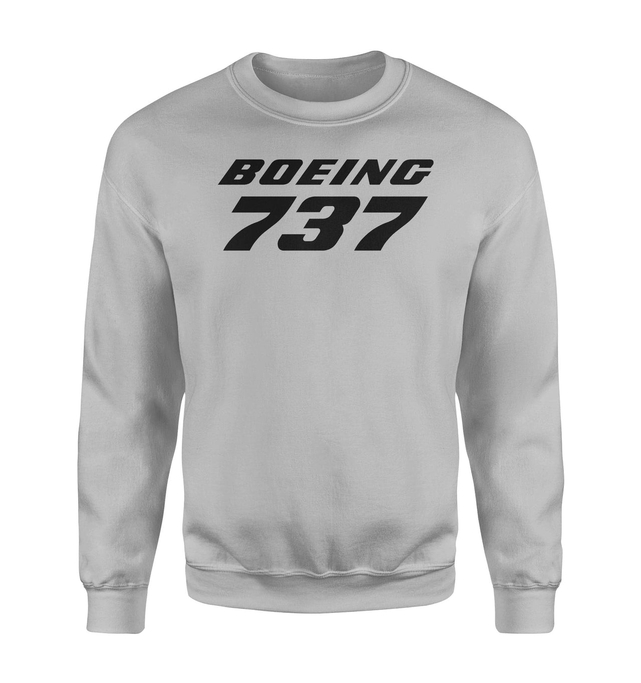 Boeing 737 & Text Designed Sweatshirts