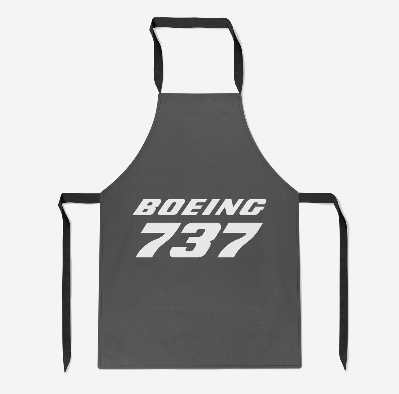 Boeing 737 & Text Designed Kitchen Aprons