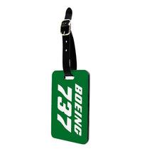Thumbnail for Boeing 737 & Text Designed Luggage Tag