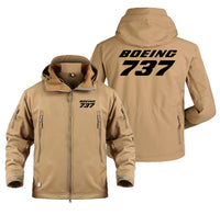 Thumbnail for Boeing 737 & Text Designed Military Jackets (Customizable)