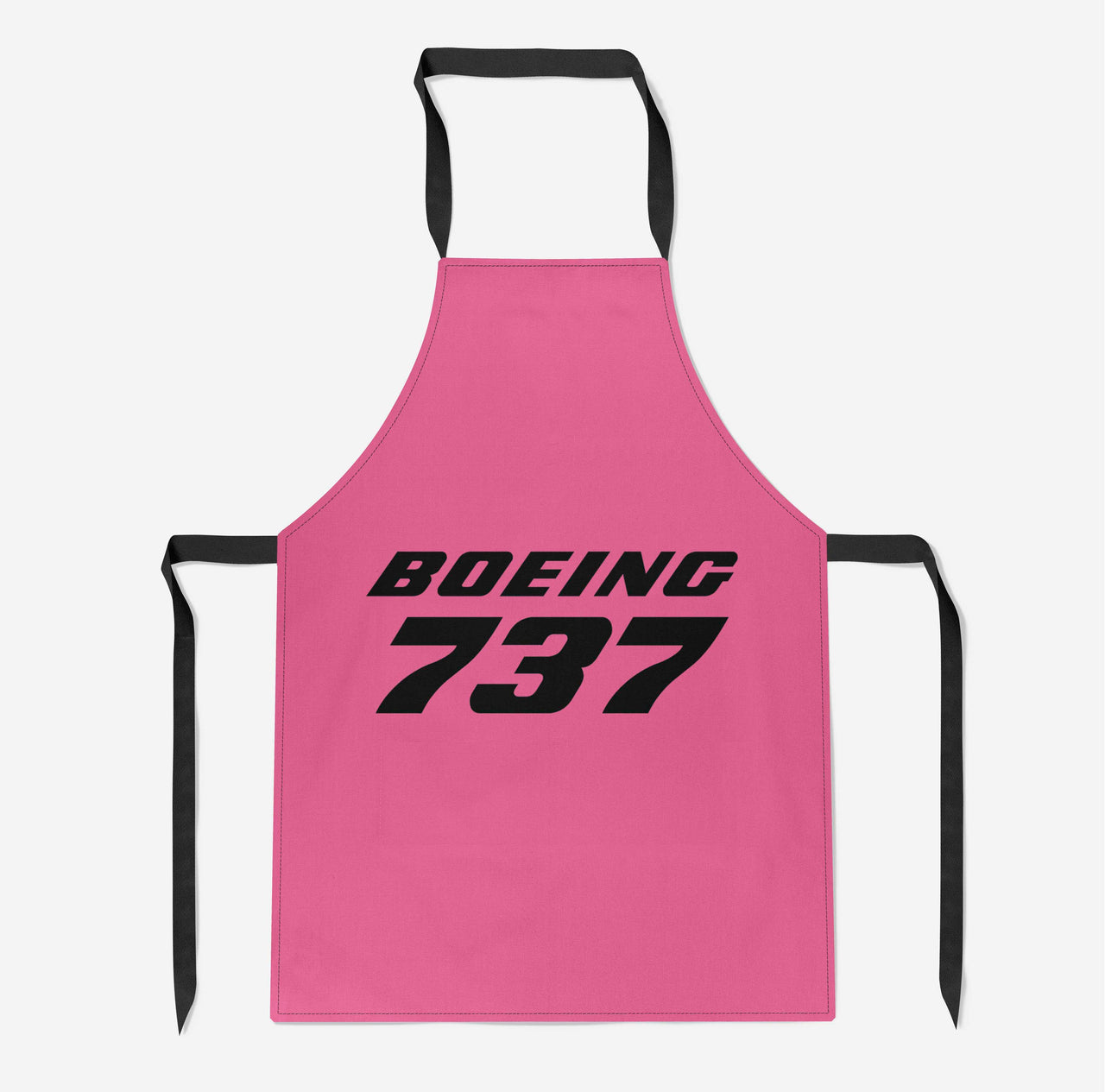 Boeing 737 & Text Designed Kitchen Aprons
