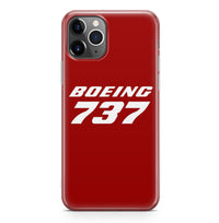 Thumbnail for Boeing 737 & Text Designed iPhone Cases
