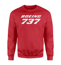 Thumbnail for Boeing 737 & Text Designed Sweatshirts