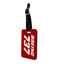 Thumbnail for Boeing 737 & Text Designed Luggage Tag