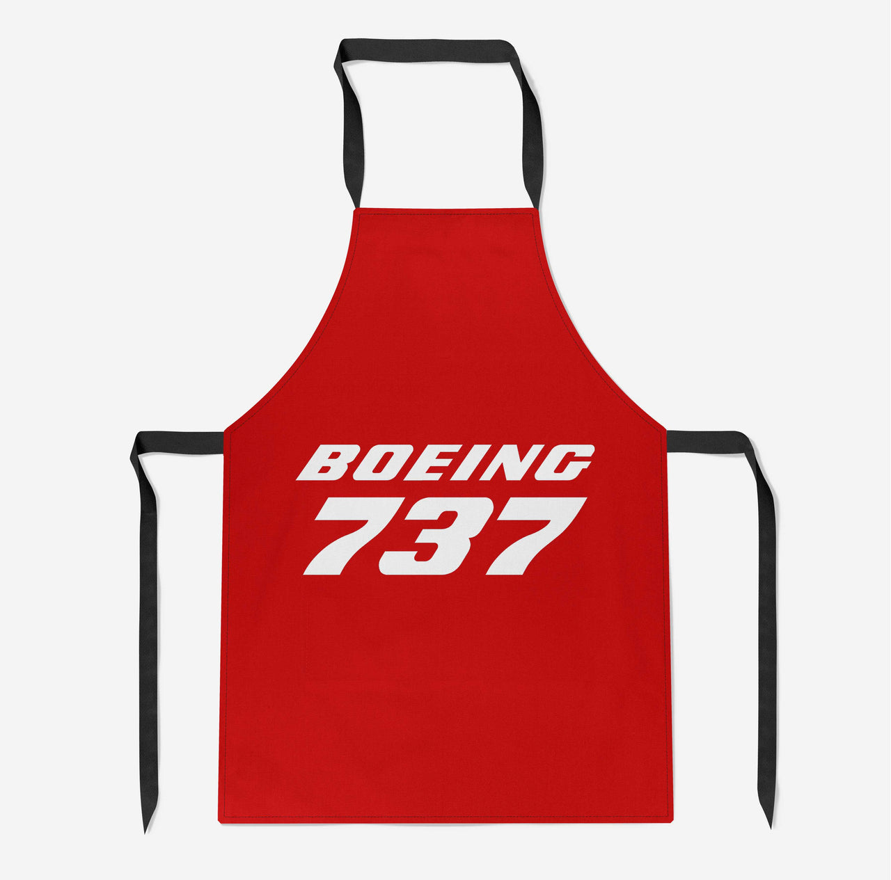 Boeing 737 & Text Designed Kitchen Aprons