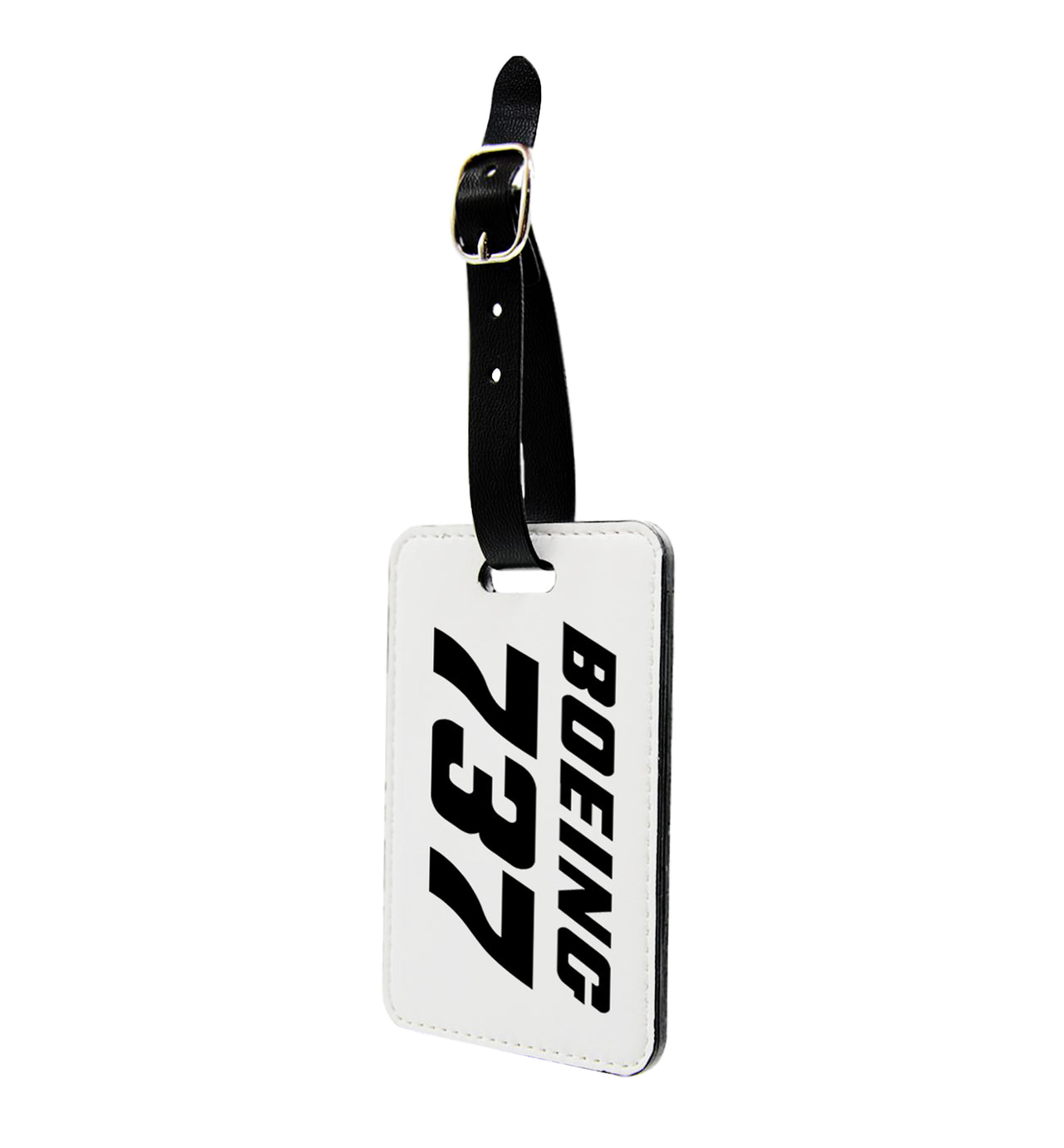 Boeing 737 & Text Designed Luggage Tag