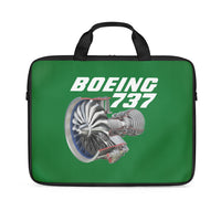 Thumbnail for Boeing 737+Text & CFM LEAP-1 Engine Designed Laptop & Tablet Bags