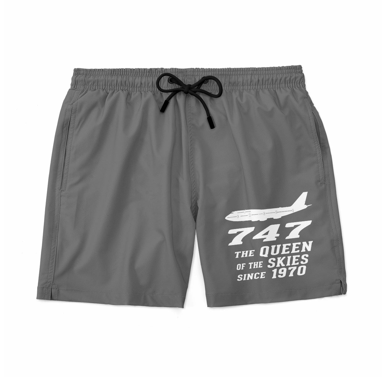 Boeing 747 - Queen of the Skies (2) Designed Swim Trunks & Shorts