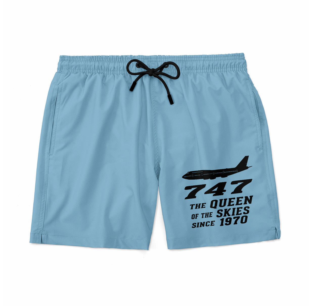 Boeing 747 - Queen of the Skies (2) Designed Swim Trunks & Shorts