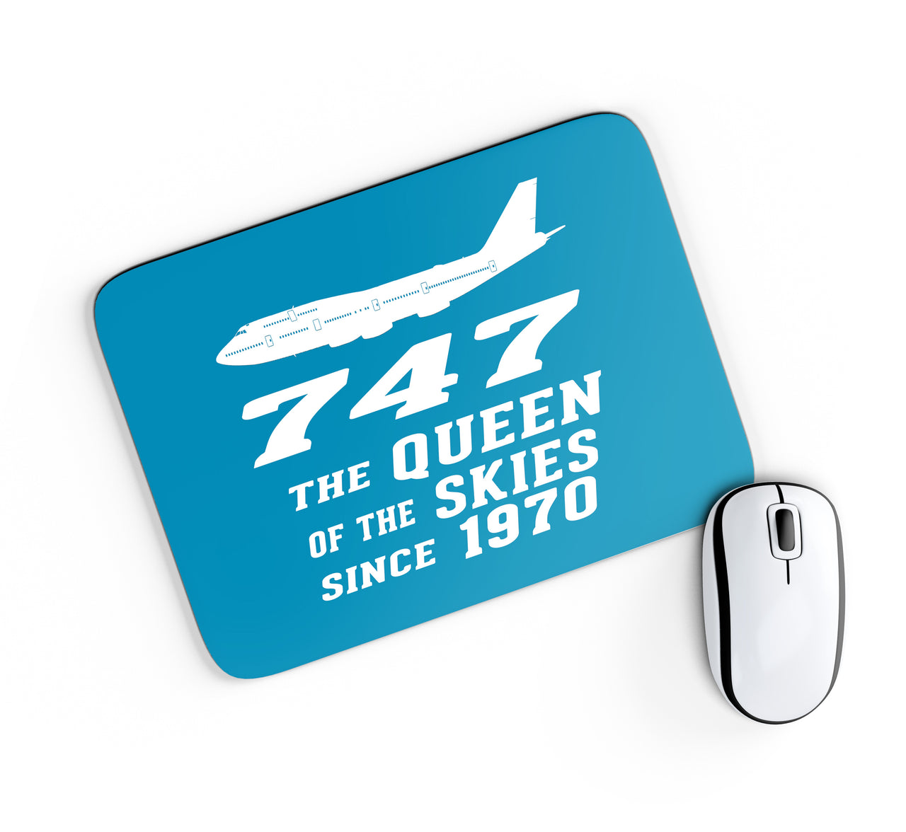 Boeing 747 - Queen of the Skies (2) Designed Mouse Pads