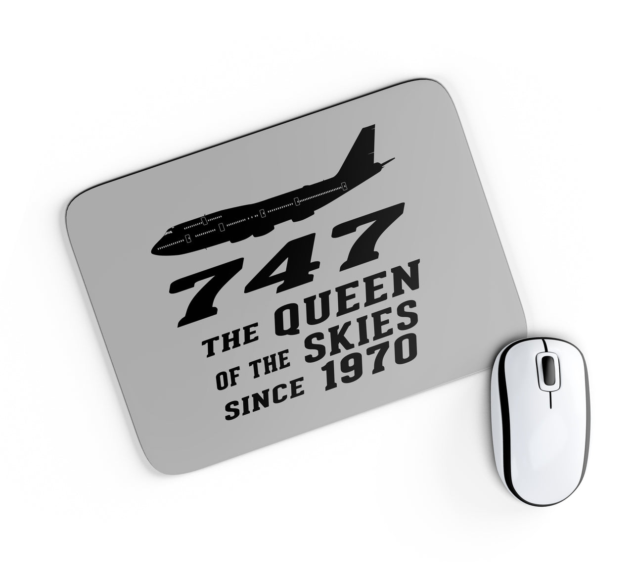 Boeing 747 - Queen of the Skies (2) Designed Mouse Pads