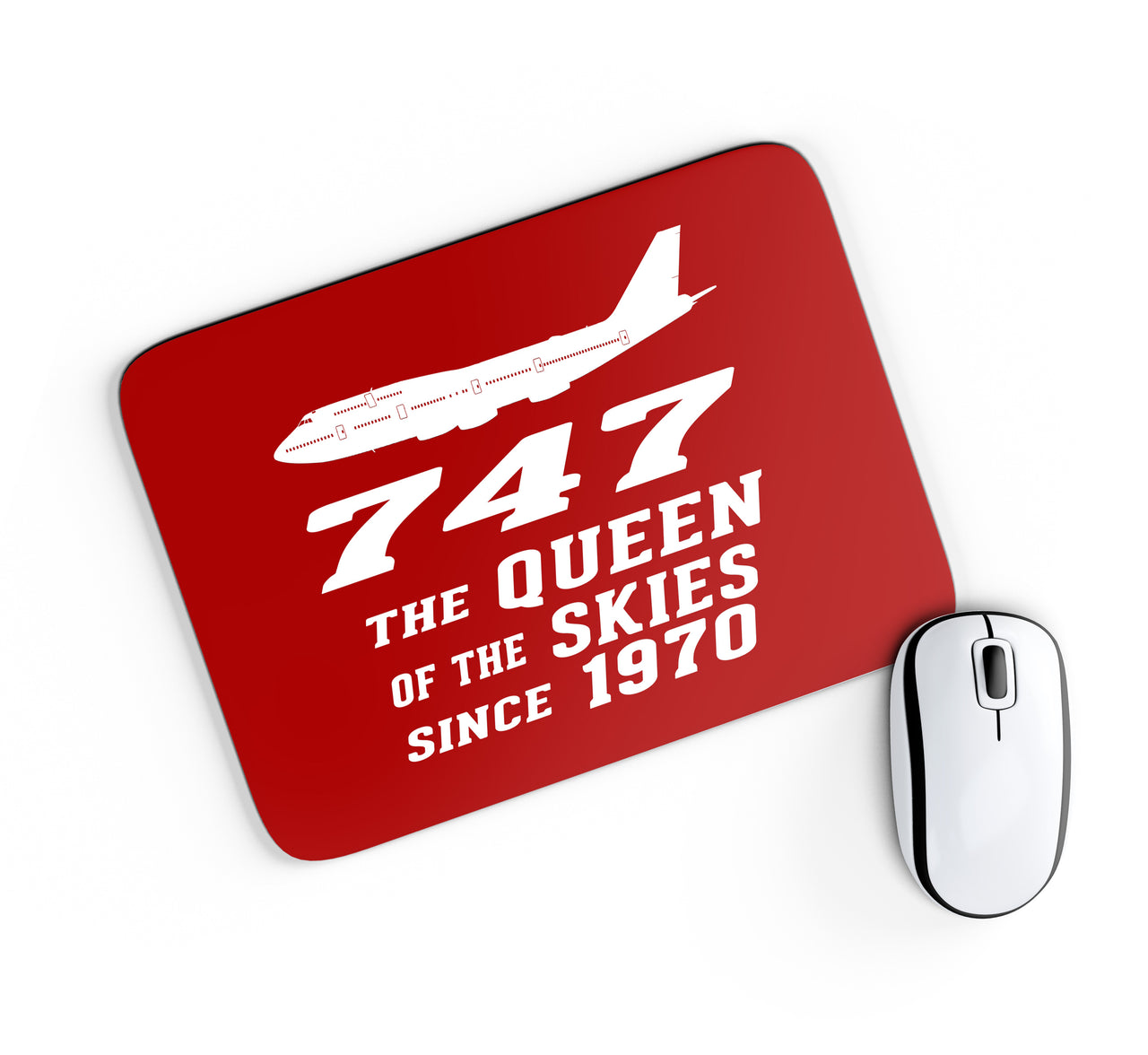 Boeing 747 - Queen of the Skies (2) Designed Mouse Pads