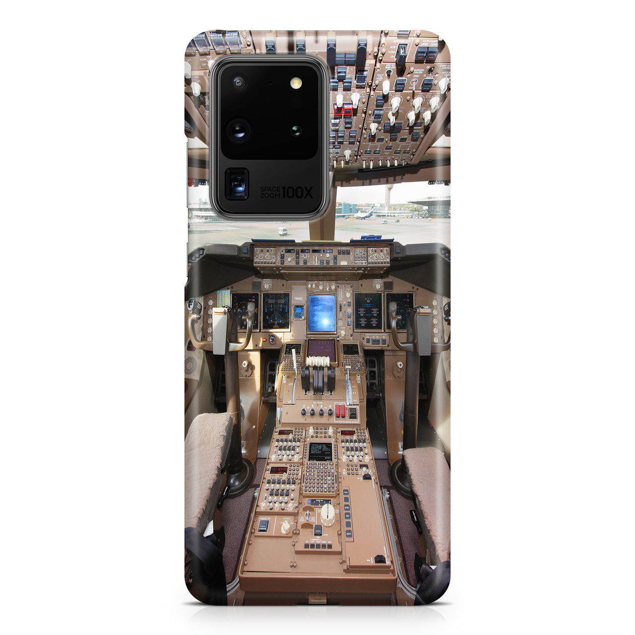 Boeing 747 Cockpit Samsung S & Note Cases