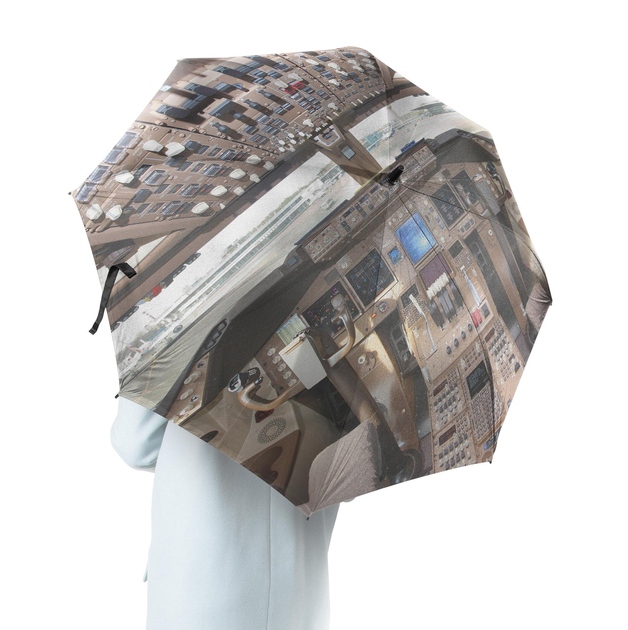 Boeing 747 Cockpit Designed Umbrella