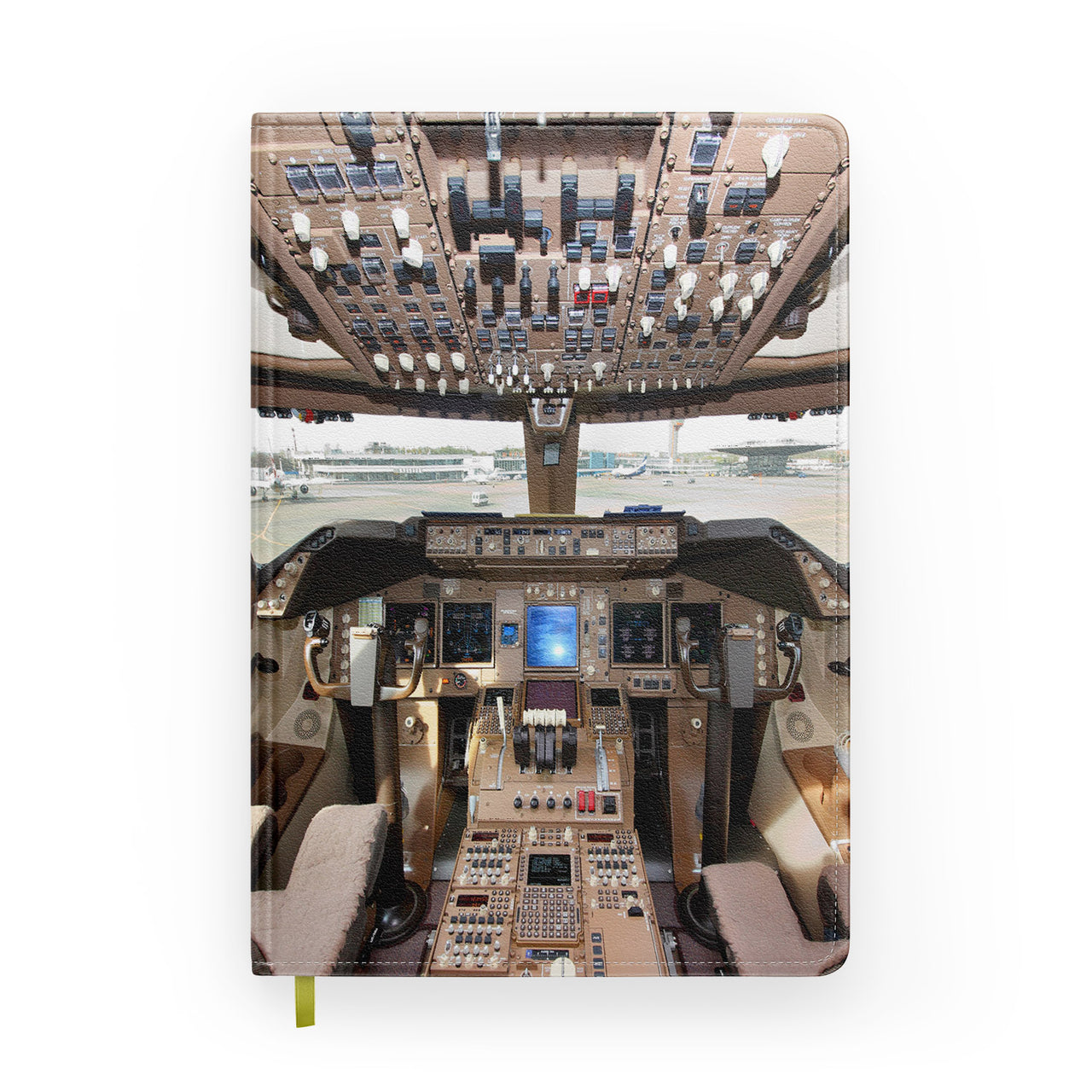 Boeing 747 Cockpit Designed Notebooks