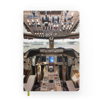 Thumbnail for Boeing 747 Cockpit Designed Notebooks
