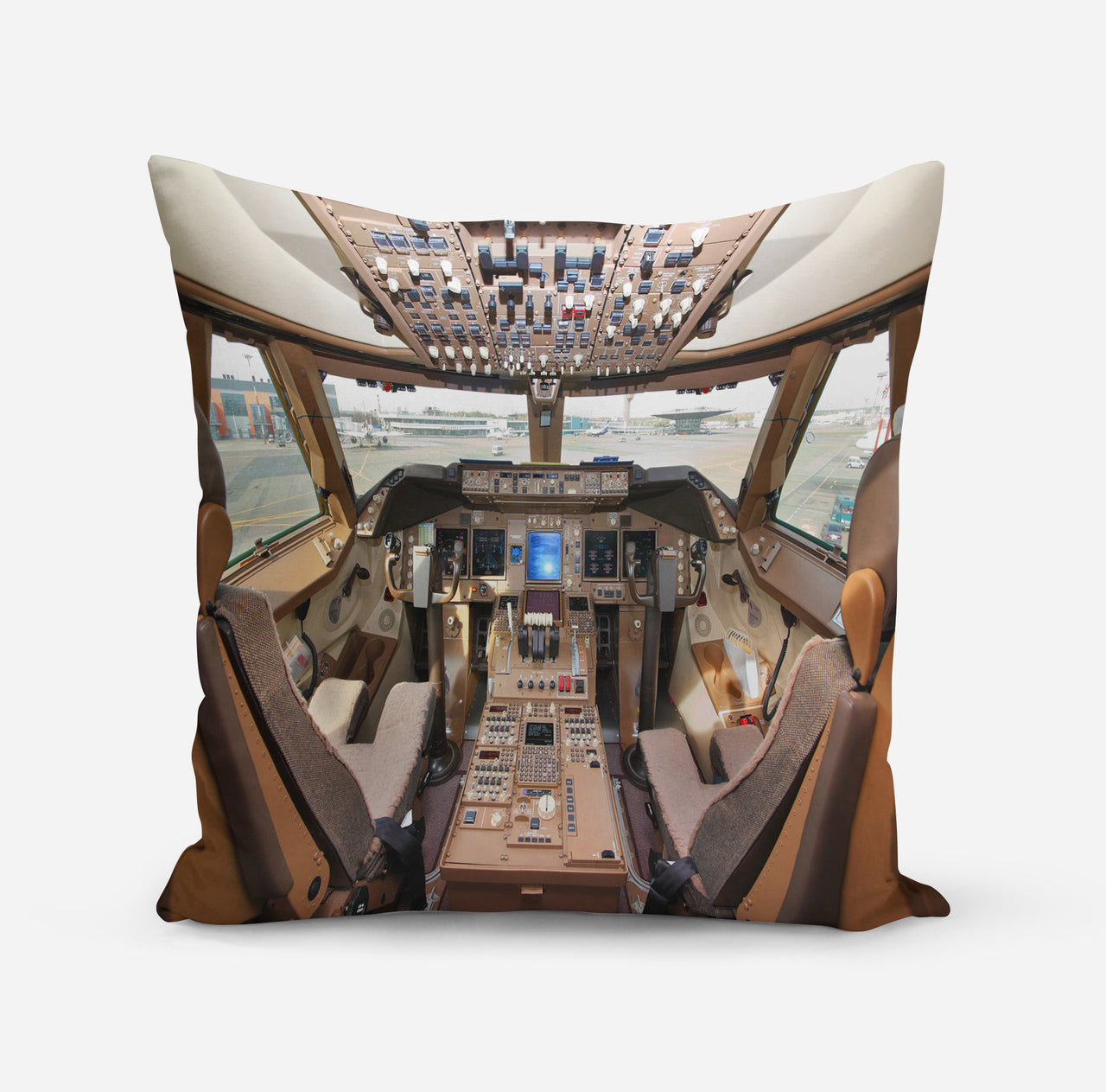 Boeing 747 Cockpit Designed Pillows