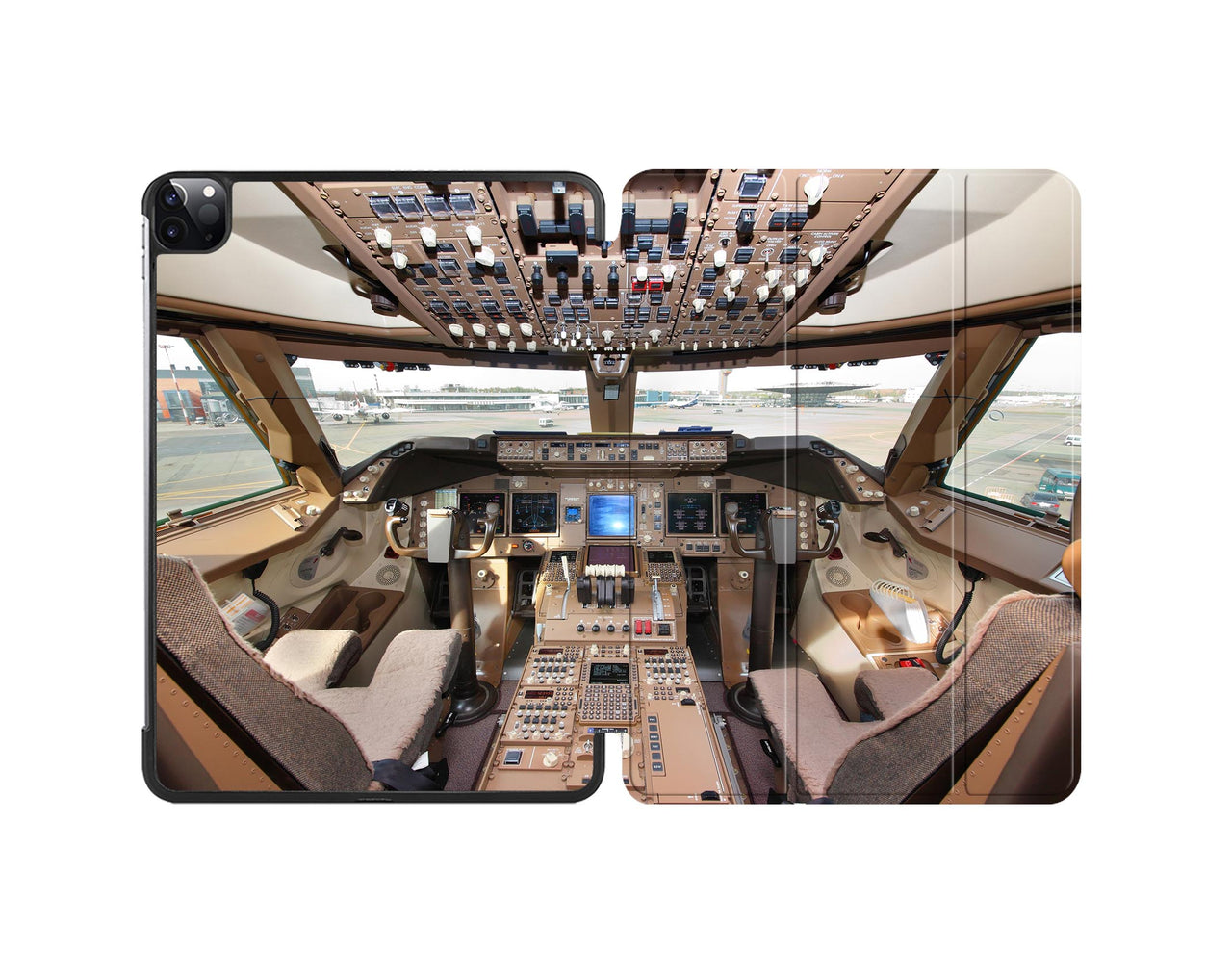 Boeing 747 Cockpit Designed iPad Cases