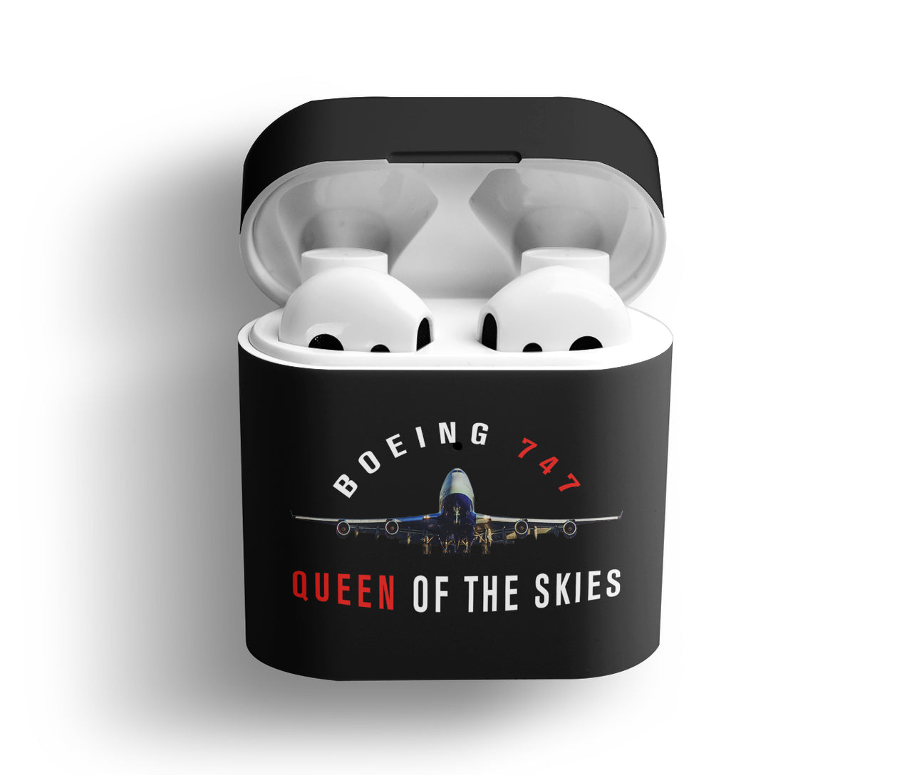 Boeing 747 - Queen of the Skies (2) Designed Designed AirPods  Cases