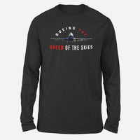 Thumbnail for Boeing 747 Queen of the Skies Designed Long-Sleeve T-Shirts