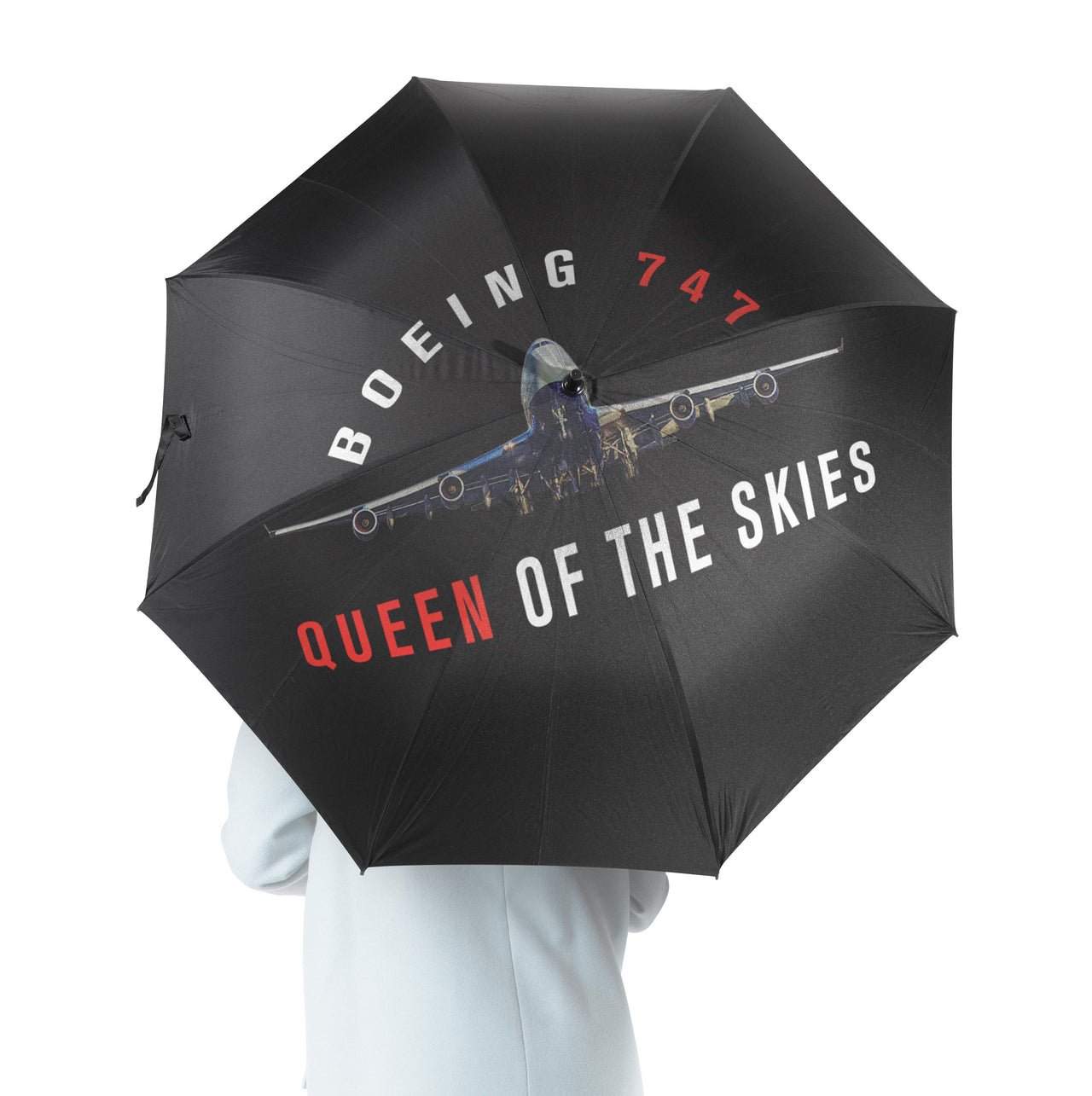 Boeing 747 Queen of the Skies Designed Umbrella