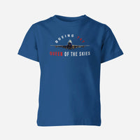 Thumbnail for Boeing 747 Queen of the Skies Designed Children T-Shirts