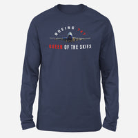 Thumbnail for Boeing 747 Queen of the Skies Designed Long-Sleeve T-Shirts