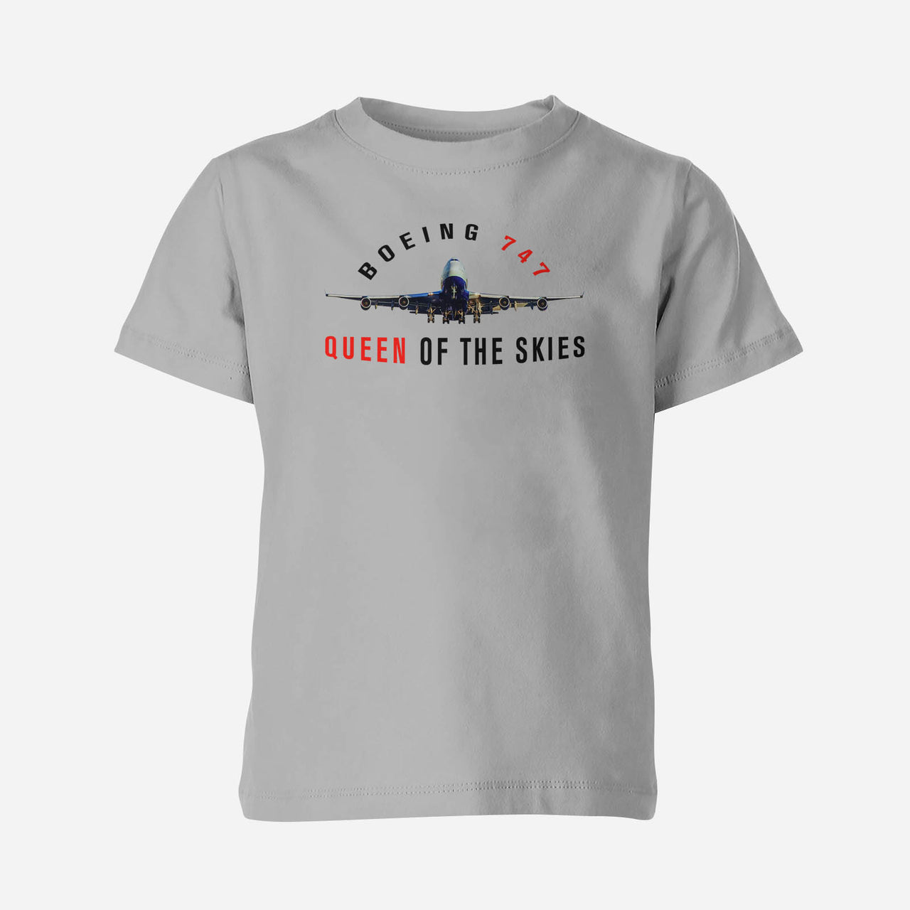 Boeing 747 Queen of the Skies Designed Children T-Shirts
