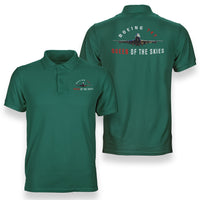 Thumbnail for Boeing 747 Queen of the Skies Designed Double Side Polo T-Shirts