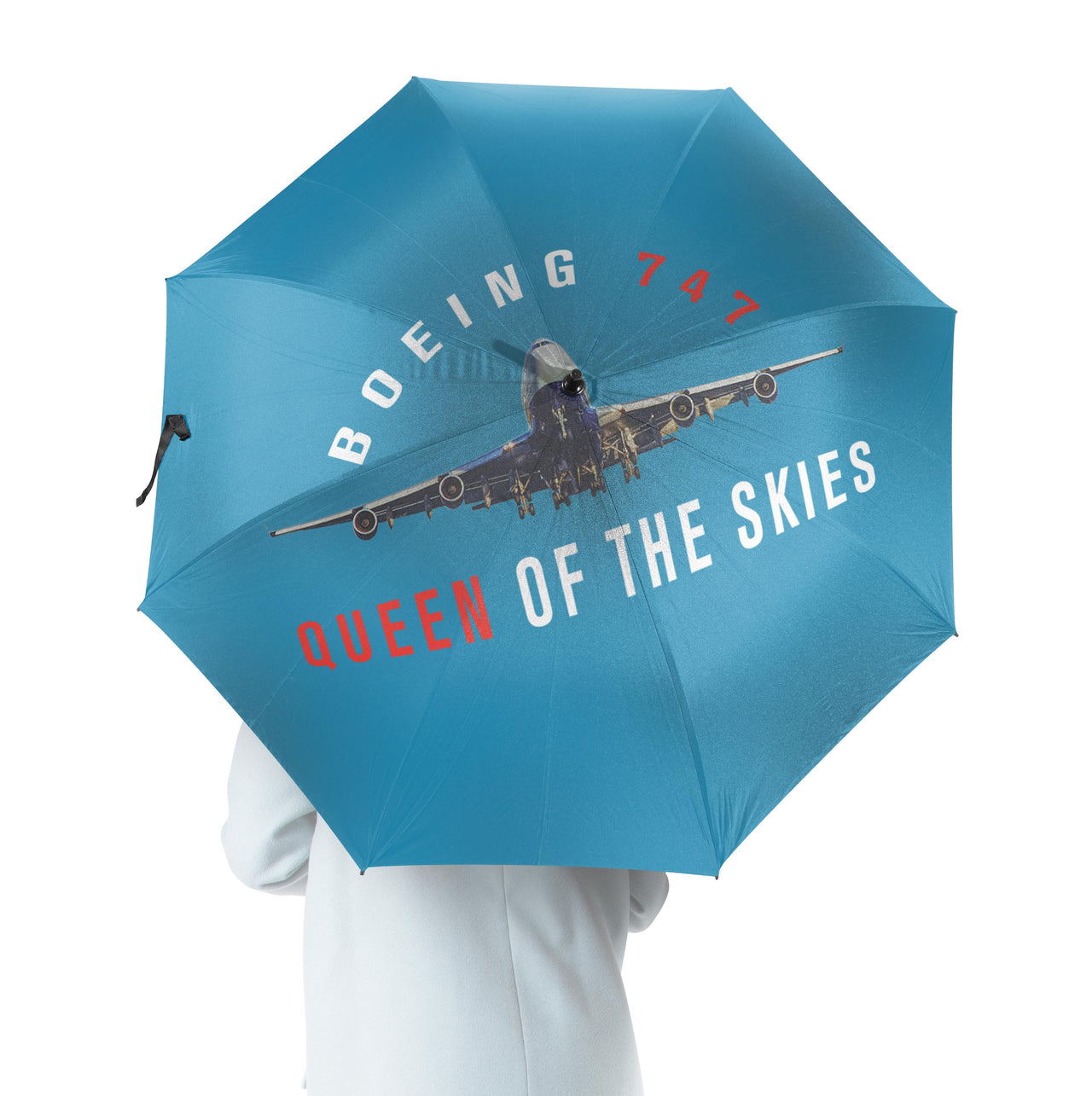Boeing 747 Queen of the Skies Designed Umbrella