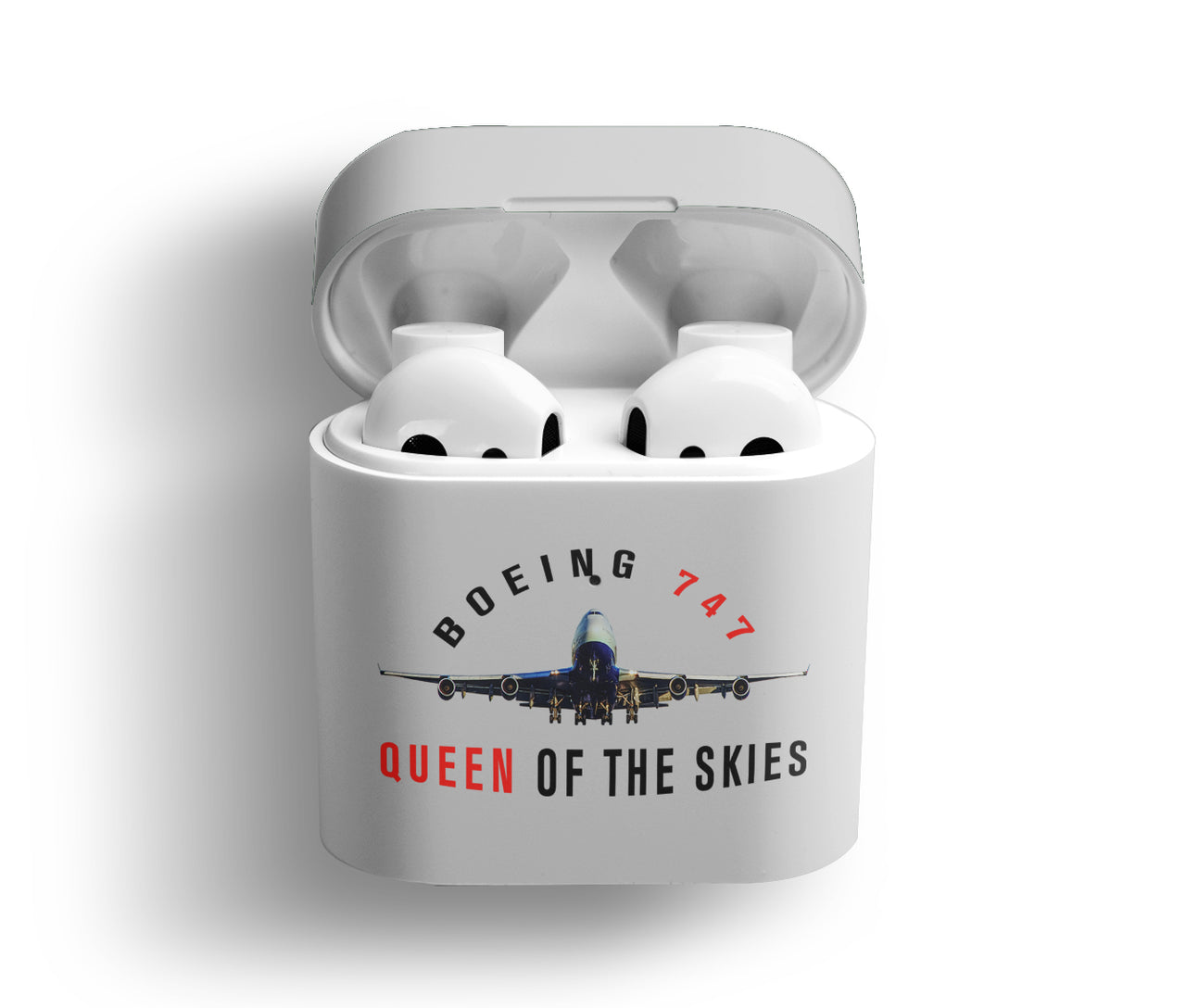 Boeing 747 Queen of the Skies Designed Designed AirPods  Cases