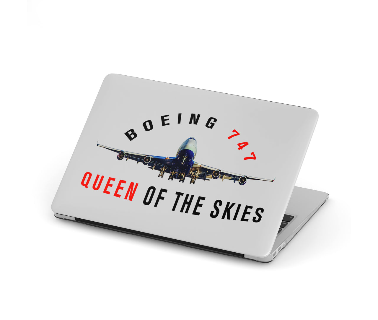 Boeing 747 Queen of the Skies Designed Macbook Cases