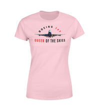 Thumbnail for Boeing 747 Queen of the Skies Designed Women T-Shirts