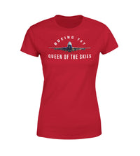 Thumbnail for Boeing 747 Queen of the Skies Designed Women T-Shirts