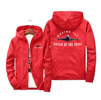 Thumbnail for Boeing 747 Queen of the Skies Designed Windbreaker Jackets