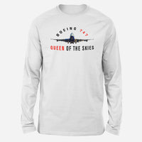 Thumbnail for Boeing 747 Queen of the Skies Designed Long-Sleeve T-Shirts