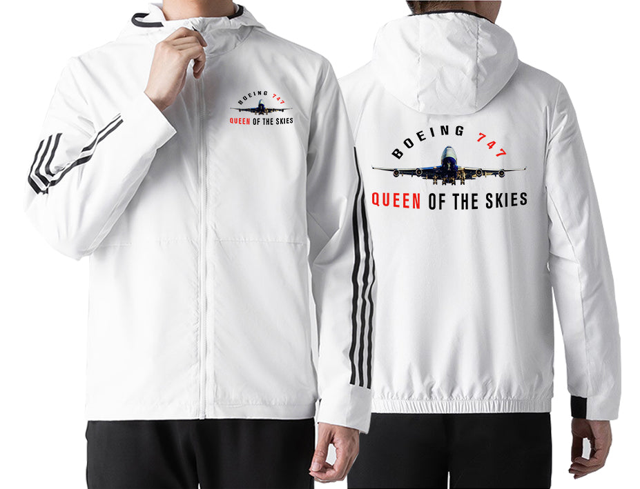 Boeing 747 Queen of the Skies Designed Sport Style Jackets