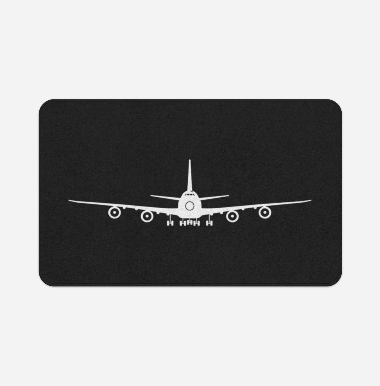 Boeing 747 Silhouette Designed Bath Mats
