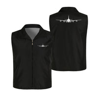 Thumbnail for Boeing 747 Silhouette Designed Thin Style Vests