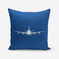 Thumbnail for Boeing 747 Silhouette Designed Pillows