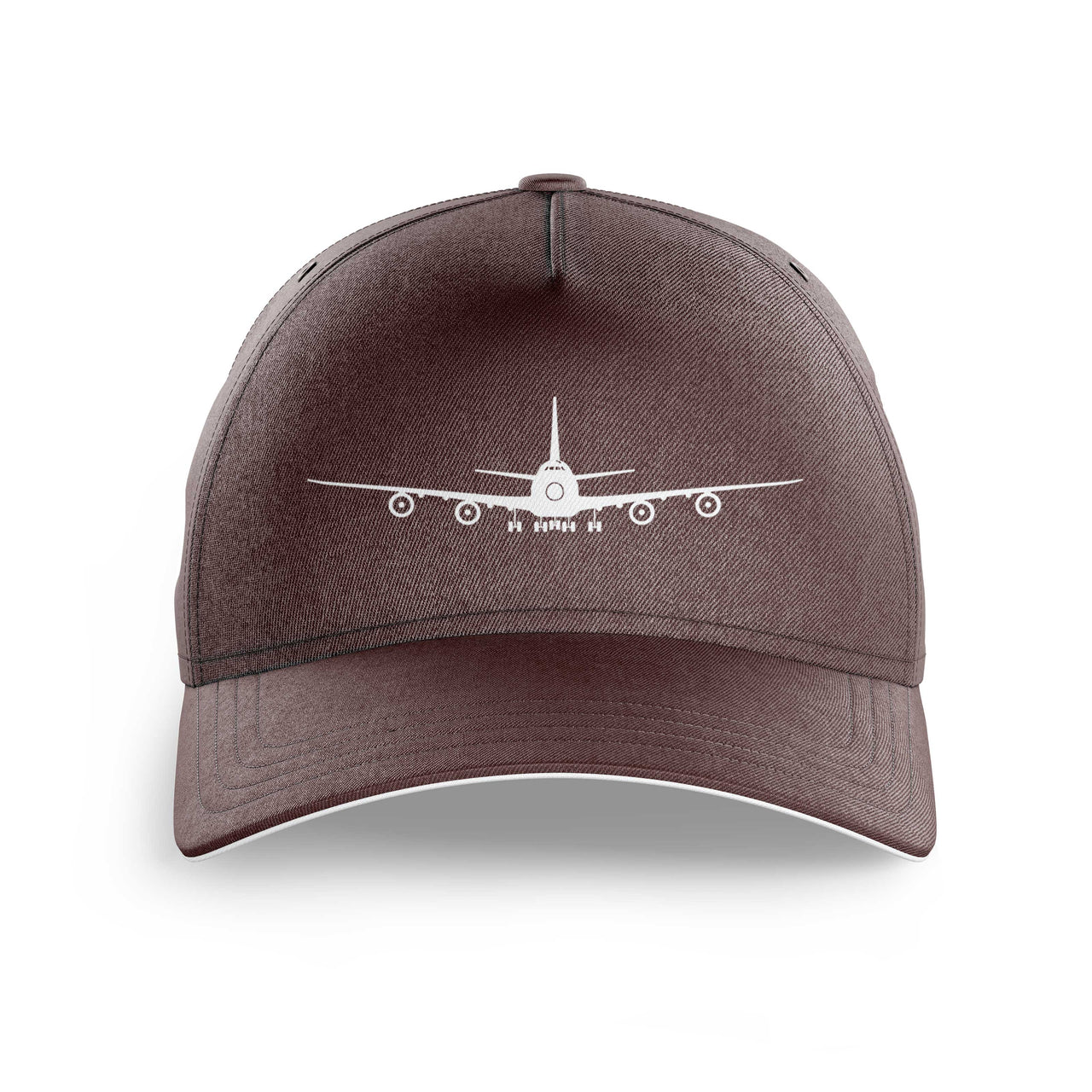 Boeing 747 Silhouette Printed Hats