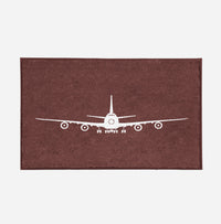 Thumbnail for Boeing 747 Silhouette Designed Door Mats