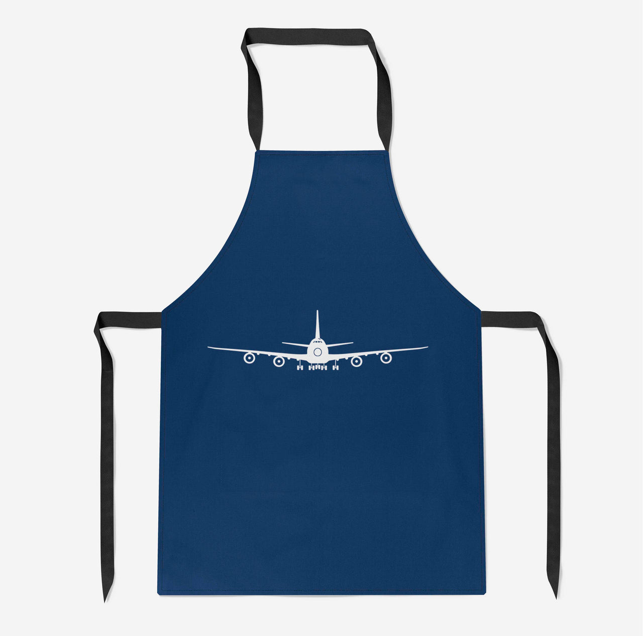 Boeing 747 Silhouette Designed Kitchen Aprons